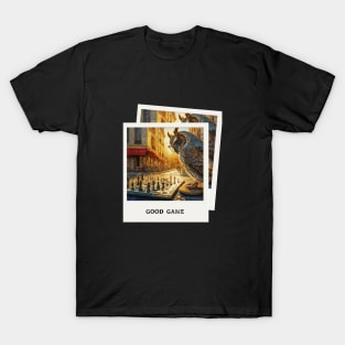 Owl Chess in Paris T-Shirt